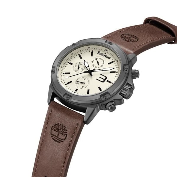 Ur - TIMBERLAND - TDWGF9002903 - Kvarts - Læder - Vandtæt 3 ATM kastanj