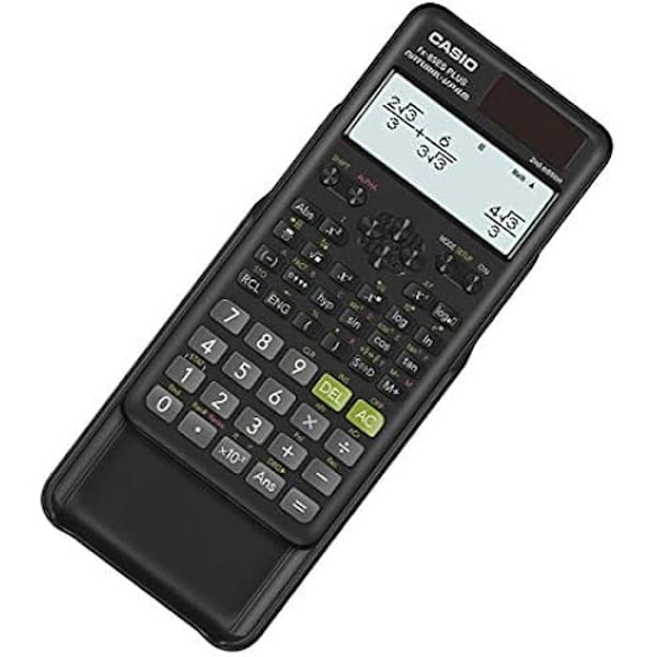 Casio FX-85ES PLUS-2 tieteellinen laskin - Luonnollinen näyttö - 252 toimintoa - Musta