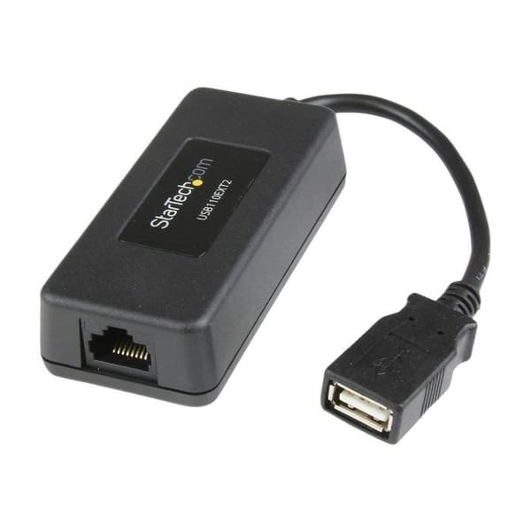 Ethernet-laajennus - STARTECH - USB 1.1 - 40 m - Kompakti - Ilman ulkoista virtalähdettä
