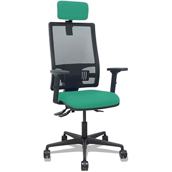 Stol - PIQUERAS Y CRESPO - Bormate - Tissu Bali - Smaragdgrön - 1 plats smaragdgrön