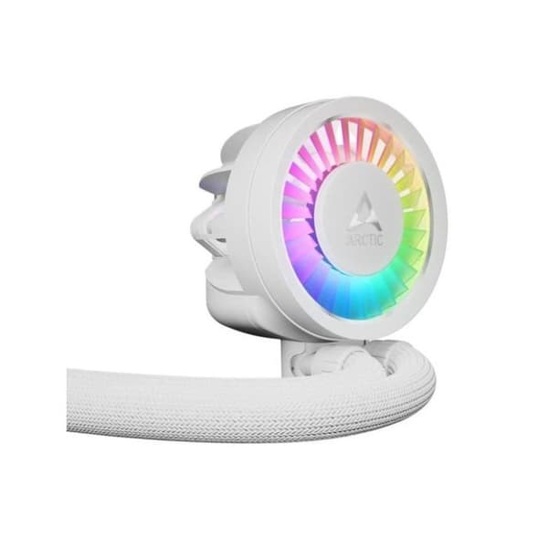 CPU væskekøling - ARCTIC - Liquid Freezer III Pro 280mm - 2 A-RGB blæsere - Stille - Hvid