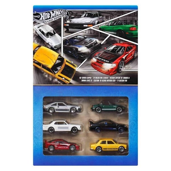 HOT WHEELS® Monipakkaus Japanin kadut - JBY77