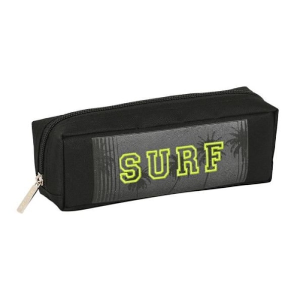 Skolväska - Safta - Surf Svart - Polyester 600D - 21 x 8 x 8 cm - Dragkedja Svart