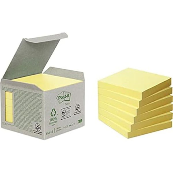Sæt med selvklæbende sedler - POST-IT - S8426202 - Flerfarvet - 9,19 x 2,11 x 10,86 cm - Til børn Flerfärgad