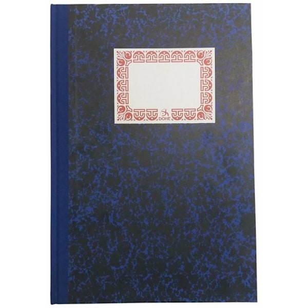 Dohe Notebook - 9950 - Sininen A4 Account Book 100 ikkunaluukut