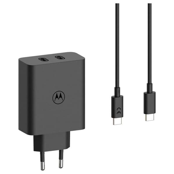 Motorola USB-C® Power Delivery 3.0 125 W oplader sort