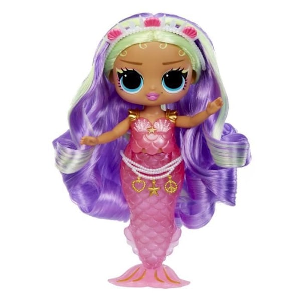 L.O.L. Surprise Tweens MERMAID Docka - Cleo Cove Magenta, Djuppurpur