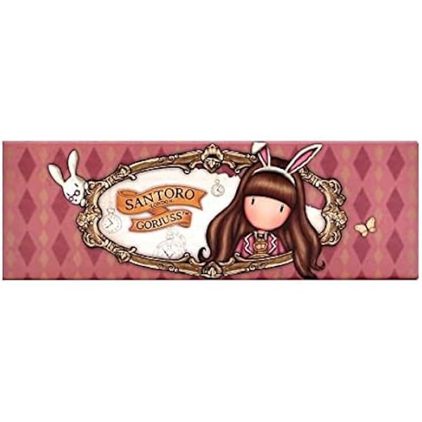 Gorjuss Just One Second Unisex pennfodral för barn - SAFTA - Flerfärgad - 472g - M Flerfärgad