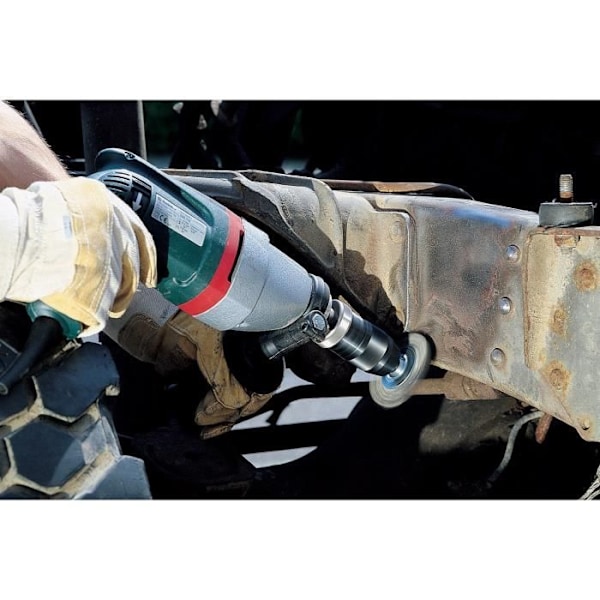 WOLFCRAFT Pyöreä harja ø 100mm 6-pisteinen varsi poraa varten
