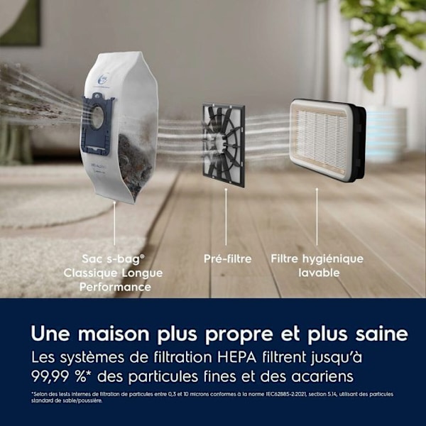 Electrolux 500 käärmeimurimalli EB51A3WB Ruskea