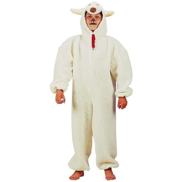 Barnkostym - LLOPIS - Plyschfår - Vitt - 24 månader - 2 år - Unisex