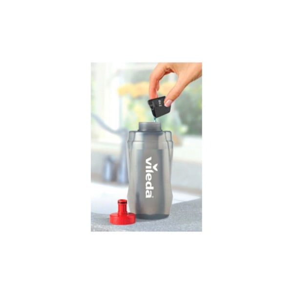 Moppi pyörivällä puhdistusaineella Vileda Spray & Clean Double mikrokuitupäällinen Grå