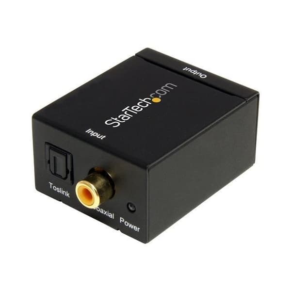 STARTECH Digital Coaxial eller Optisk Toslink SPDIF til Stereo RCA Audio Converter
