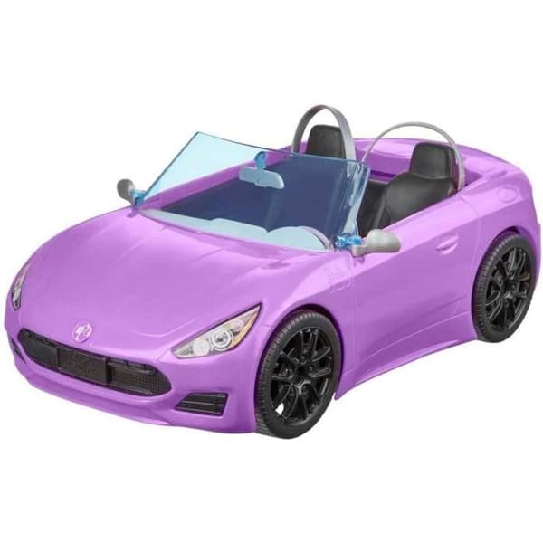 Barbie med cabriolet