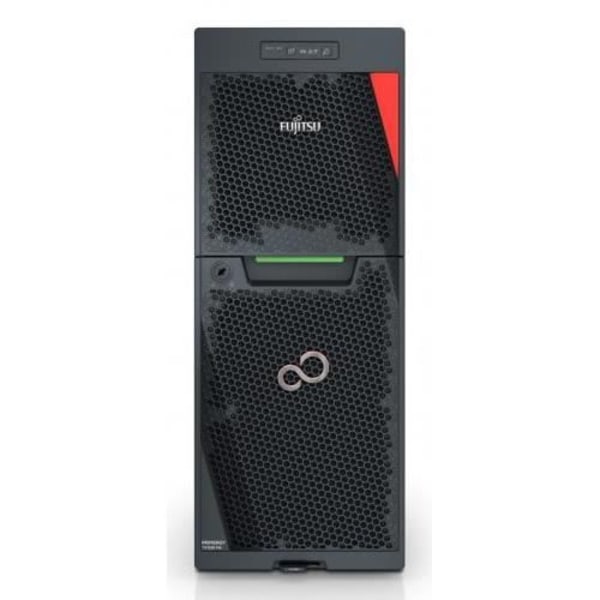 FUJITSU PRIMERGY TX1330 M6 Intel Xeon E-2488 8C/16T 3.20 GHz 1x32GB DDR5-4800 8x2.5 tuumaa 2x1Gb + 1Gb iRMC edistyksellinen TPM 2.0 1x500W RPS musta, Punainen