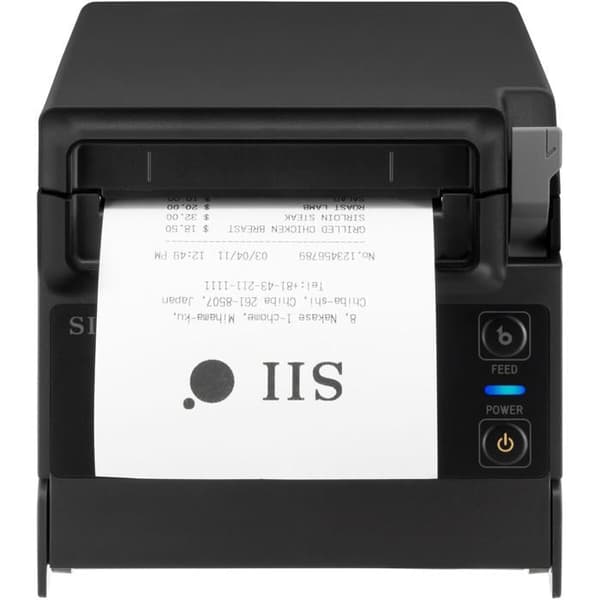 Billetprinter - Seiko Instruments Imp - Sort - Direkte termisk - USB