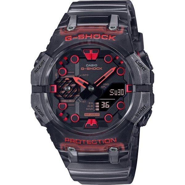 Kello - Casio - Gshock GA-B001 - Musta - 20 Atm - Kaksoisnäyttö - 46 mm Svart