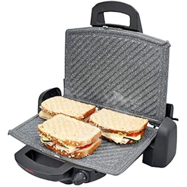 Sähkögrilli - TM ELECTRON - Malli N/C - 1800 W - Irrotettavat levyt - Pinta-ala 1430 cm²