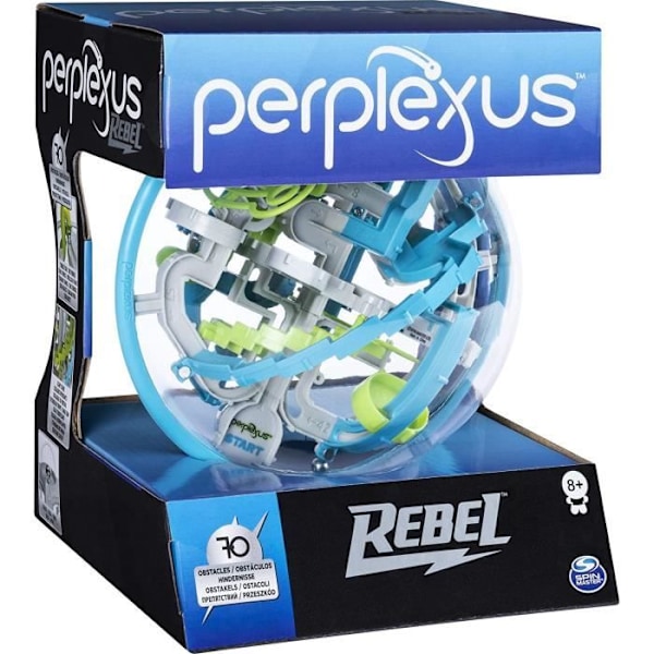 Perplexus - SPIN MASTER - Rebel Rookie - 3D labyrinttihybridilelu - Pyörivä pallo - Palapeli Rosa