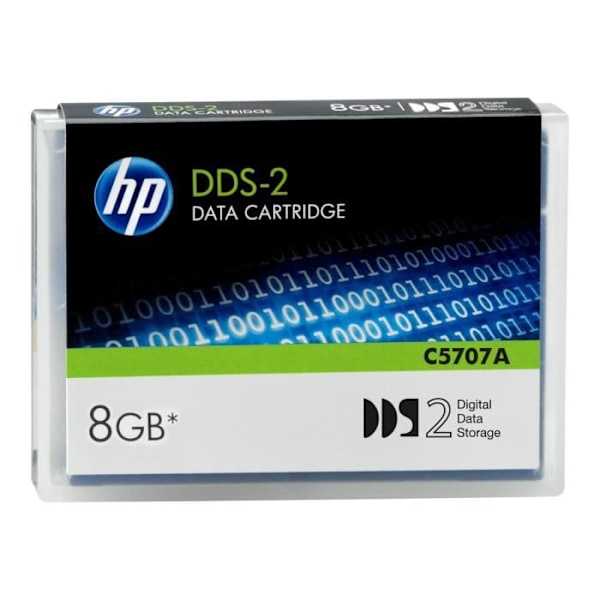 Magneettitukit - HPE - DDS-2 - 4 Go - Musta - Yhteensopiva SureStore DAT 24i, 40, 40e