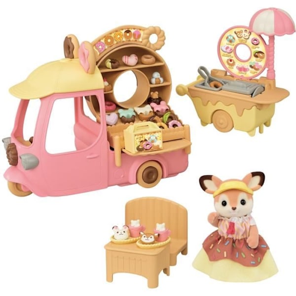 Donitsikärry - SYLVANIAN FAMILIES - 5808 Flerfärgad
