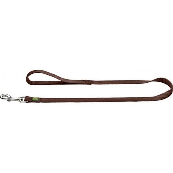 Nylon-Hihna - Hunter - 42807 -ruskea - Koko M - 10mm x 110cm