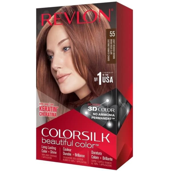 Revlon Colorsilk Permanent Hårfarve N°55 Lyserødbrun