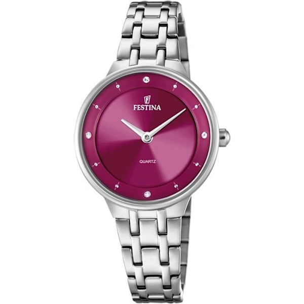 Damklocka FESTINA MADEMOISELLE i grått stål 235185 Grå