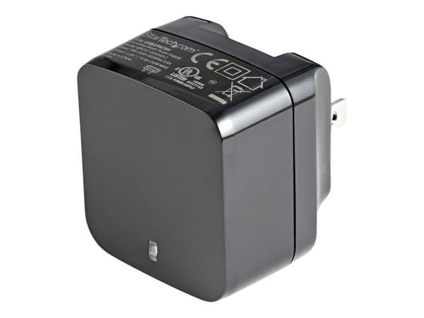 STARTECH 2-ports USB-vægoplader - Høj effekt (17W / 3,4A) - Til iPad, iPhone