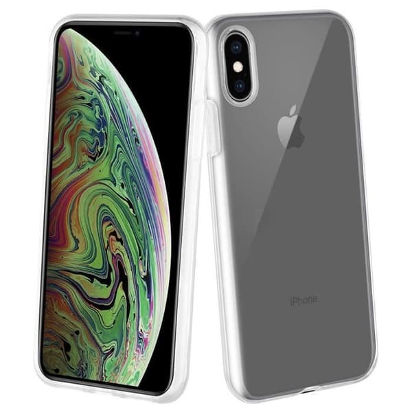 FUNDA MUVIT til Change RECYCLETEK Transparent ANTIMIKROBIEL MCCRS0006 til Apple IPHONE X - Fleksibel