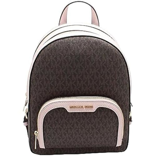 Reppu - MICHAEL KORS - Jaycee - Musta - Ruskea/Roosa - Ajaton Svart, brun, rosa