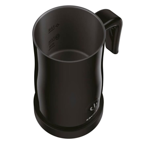 KRUPS XL100810 automatisk mælkeskummer - 2 skum- og varmefunktioner - Sort