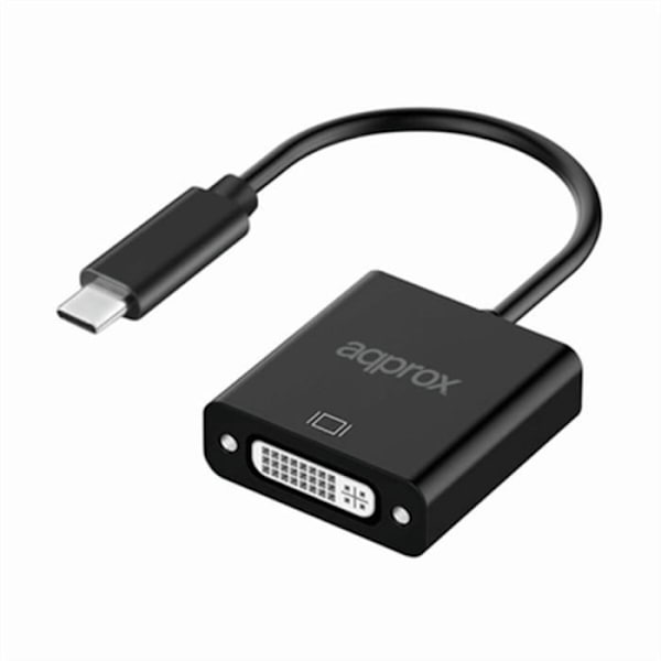 USB C til DVI adapter ca! APPC51 Sort