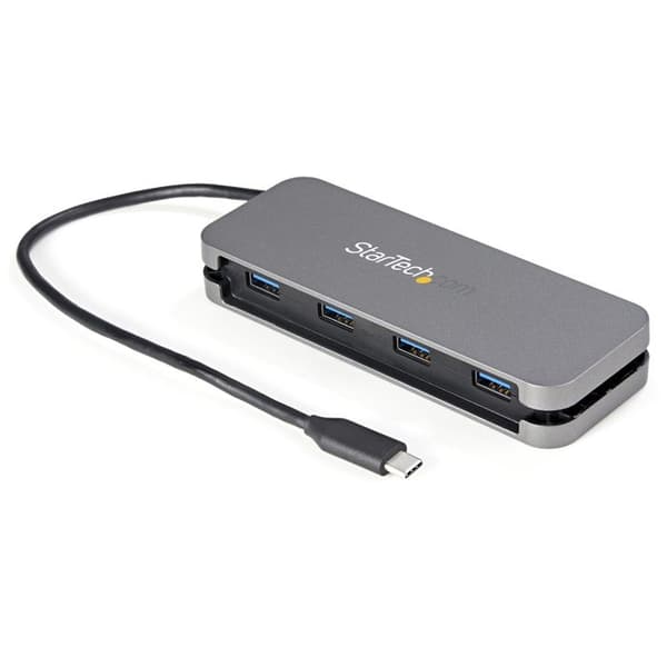 USB Hub - STARTECH.COM - HB30CM4AB - 4 Porte USB-A - Busstrøm - 5Gbps