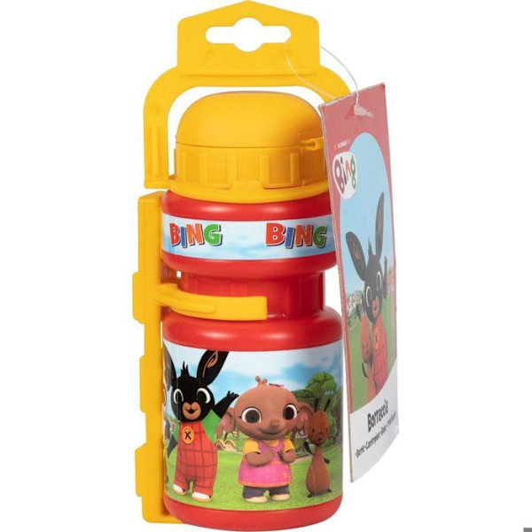 Gourde - Bidon - Isothermisen pullon Tataway Bing Bunny Cycle, pyöräilyyn, unisex, 350 ml, punainen/oranssi, universaali
