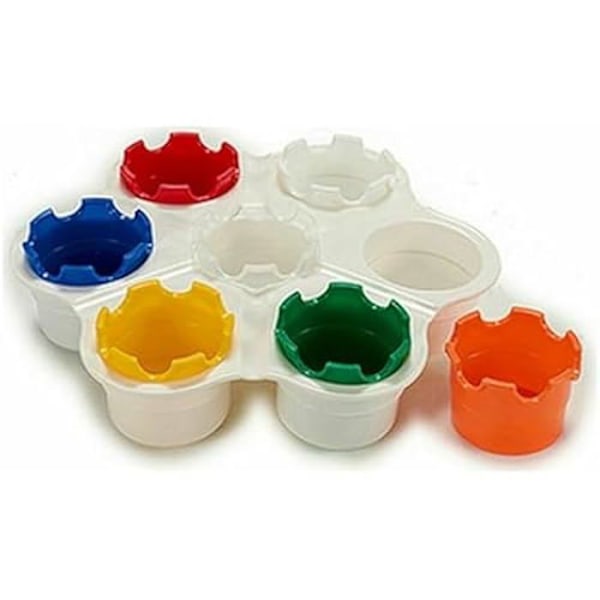 Fingermalingspalet - PINCELLO - Standard - Flerfarvet - 12 enheder - 23 x 6 x 25 cm