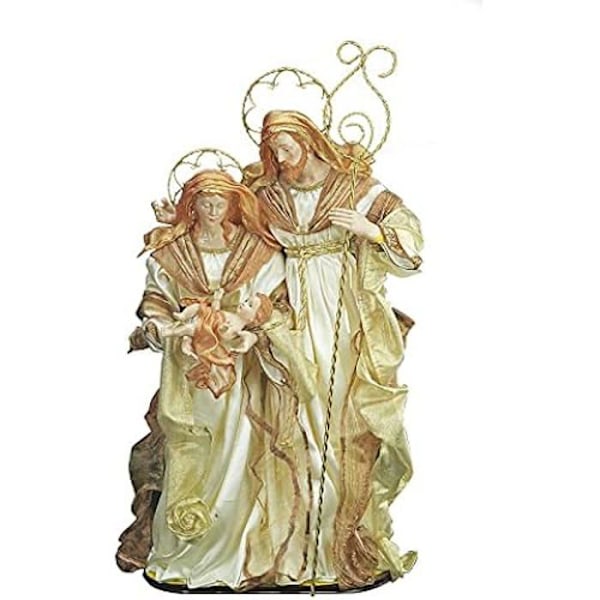 Julepynt - DKD Home Decor - Gylden hvid - 90,5 x 48 x 28 cm - Flerfarvet mångfärgad