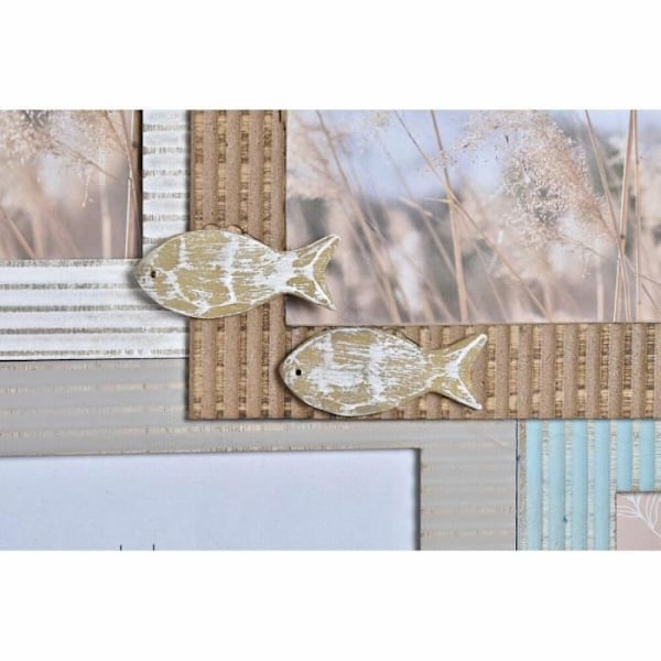 rantavalokuvakehys 46,5 x 2 x 44,5 cm meripuuta