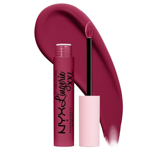 Matte Liquid Lipstick - NYX PROFESSIONAL MAKEUP - Lip Lingerie XXL - Vegaaninen - Pitkäkestoinen - Sävy Xxtended 17 XXTended