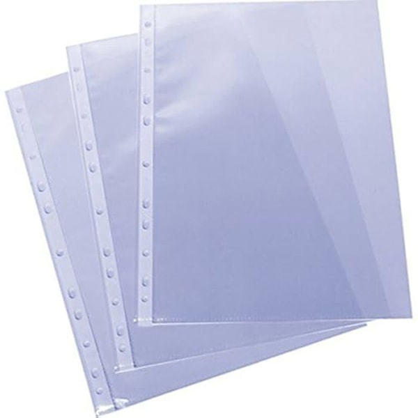 100 Grafoplas PP Extra Gauge Folio-påsar 16 hål förstärkta