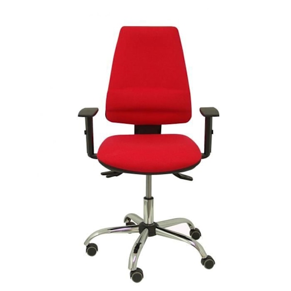 Ergonomisk kontorstol Elche S 24 timer - PIQUERAS Y CRESPO - Bali rød - Refuerzo lænde