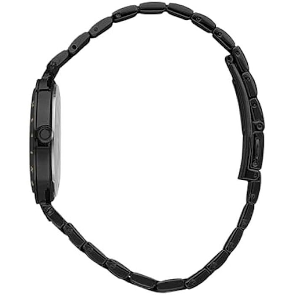 Damur - TRUSSARDI - T-Shiny - 34 mm - Svart Stål - Analog Quartz Svart