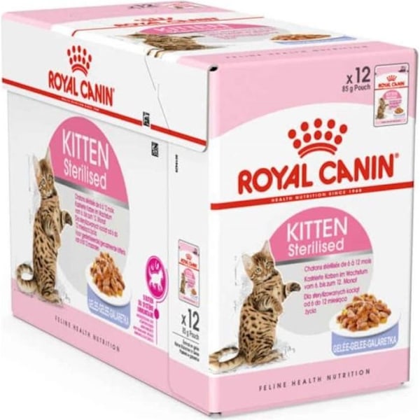 Sacheter Kattekillinger Steriliseret i Gele til Killing - Royal Canin - 12x85g