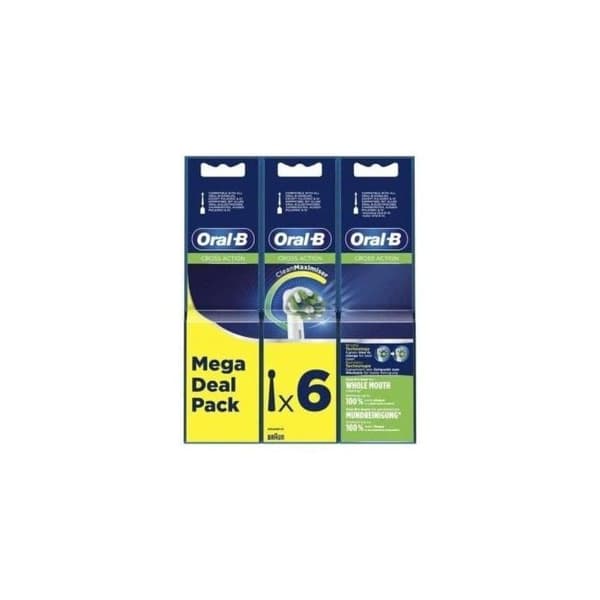 Tandbørstehoveder - ORAL-B - Pro Sensitive Clean - Pack med 6 - Ekstra bløde børstehår - Mild rengøring Blå