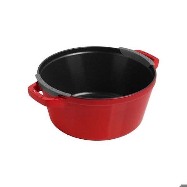 COCOTTE SÆT MED GRYDER 3-DEL, FONTE RØD - STAUB