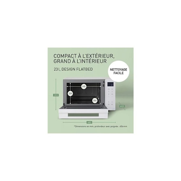 Panasonic NN-DF37PWEPG Valkoinen yhdistelmä mikroaaltouuni
