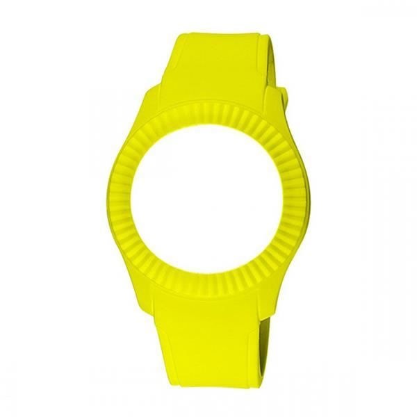 Armband - WATX & COLORS - COWA3062 - Silikon - Gul - Kompatibel M (43 MM) Gul