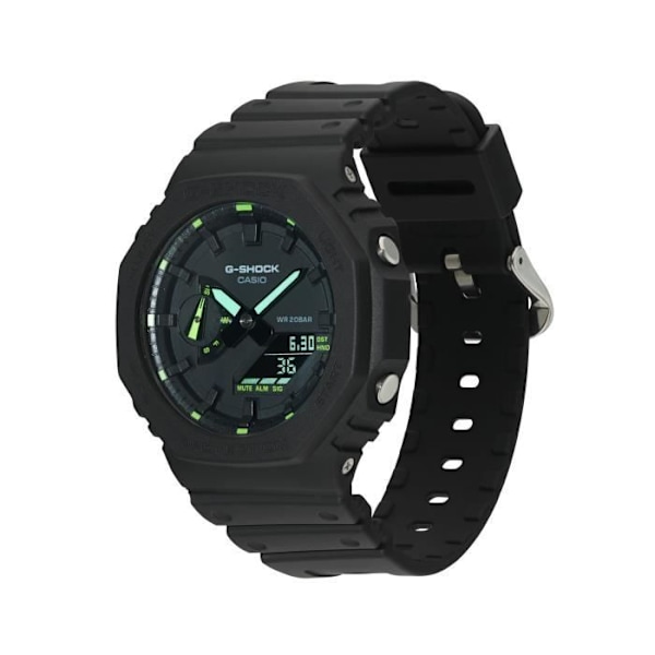 Ur - CASIO - G-Shock - Sort og Grøn resin Svart och grönt