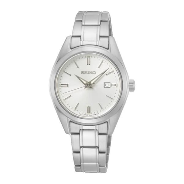 Ure - SEIKO - SUR633P1 - Grå - Cylindrisk - Klasisk - Indendørs