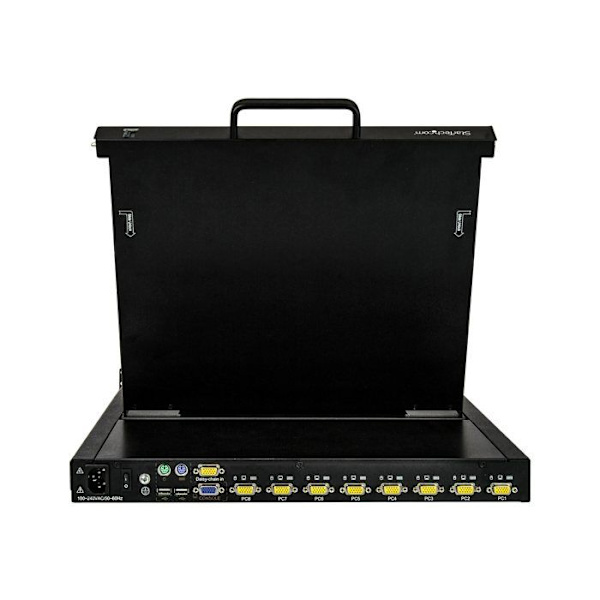 Console KVM StarTech.com RKCONS1708K - 17" - 1280 x 1024 pixels - VGA - Sort